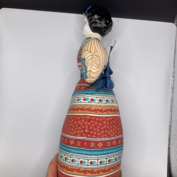 VINTAGE 1981 AVON 10” AMERICAN HEIRLOOM CERAMIC HEAD CLOTH BODY - Picture 6 of 8